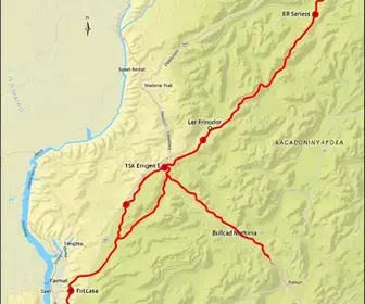 Trechos perigosos da BR-376 no mapa e pontos de atenção: mapa, distância e pontos de atenção