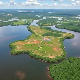 Onde fica Pantanal no mapa do Brasil: pontos de interesse e localização