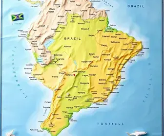 Mapa do Brasil para aula de geografia: contexto, estudo e uso em sala de aula