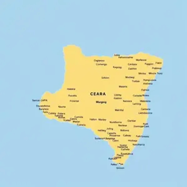 Regiões do Ceará no mapa e principais cidades: mapa, referências e orientação prática