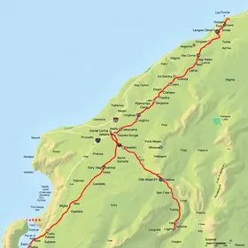 Mapa rodoviário de Santa Catarina com principais estradas: guia de localização e contexto territorial