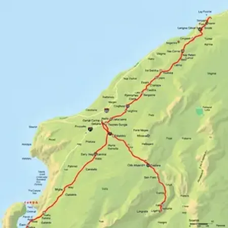 Mapa rodoviário de Santa Catarina com principais estradas: guia de localização e contexto territorial