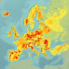 O que é mapa de calor: entenda o conceito em mapas