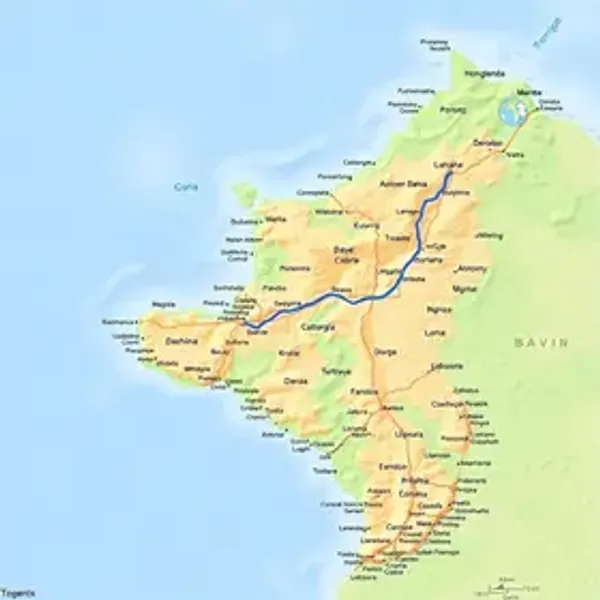 Cidades banhadas pelo rio Madeira no mapa: guia visual para estudar geografia física
