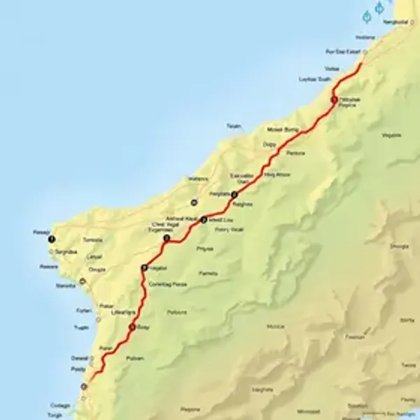 Mapa da BR-040 com cidades e trechos: rotas, trechos e cidades no caminho