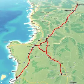 Trechos perigosos da BR-381 no mapa e pontos de atenção: rotas, trechos e cidades no caminho