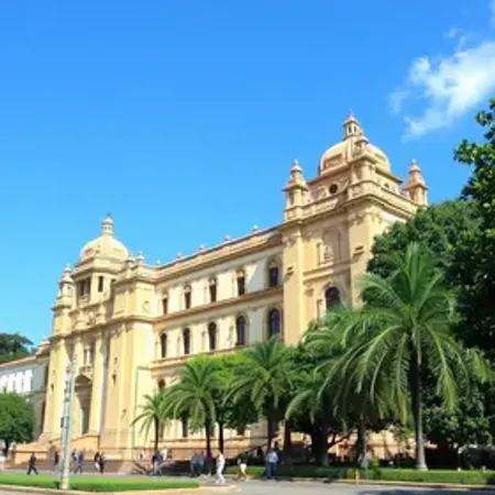 Pontos turísticos de Aparecida no mapa para roteiro: atrações, acessos e roteiro no mapa