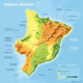 Mapa climático de Goiás: mapa ambiental explicado de forma simples