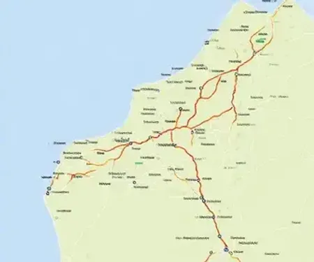 Mapa rodoviário de Alagoas com principais estradas: mapa, referências e orientação prática
