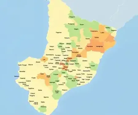 Mapa de população do Paraná por município: população, economia e regiões explicadas