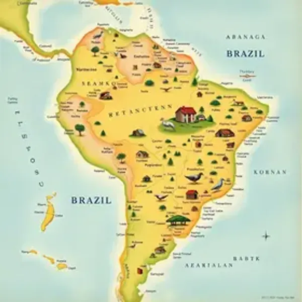 Mapa do Brasil para professores: mapa histórico e cultural explicado
