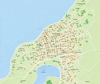 Bairros próximos ao centro de Fortaleza no mapa: guia para se orientar pela cidade