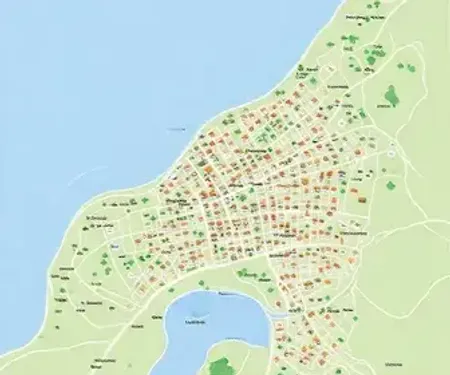 Bairros próximos ao centro de Fortaleza no mapa: guia para se orientar pela cidade