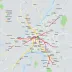 Mapa de ônibus de Curitiba com linhas e terminais: mobilidade com referências úteis