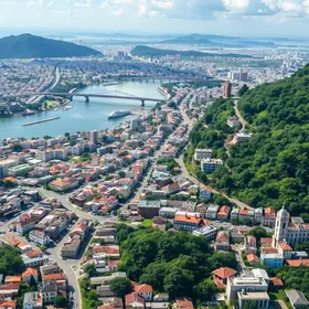 Bairros próximos ao centro de Salvador no mapa: bairros, zonas e referências urbanas