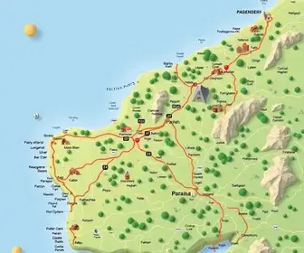 Mapa da Paraíba para imprimir em PDF: entenda localização, rotas e regiões