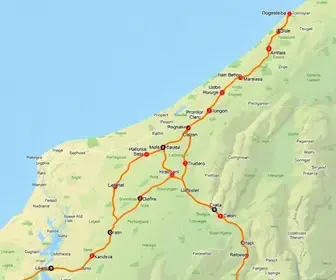 Postos na BR-060 no mapa para viagem: rotas, trechos e cidades no caminho
