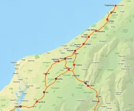 Postos na BR-060 no mapa para viagem: rotas, trechos e cidades no caminho