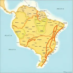 Mapa histórico do Brasil: contexto, estudo e uso em sala de aula