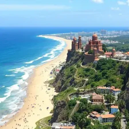 Roteiro em Fortaleza com mapa e pontos de interesse: guia turístico para planejar a visita