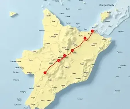 Cidades na BR-101 no mapa por estado: mapa, distância e pontos de atenção