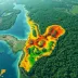 Mapa de temperatura do Amazonas: guia para interpretar o território brasileiro