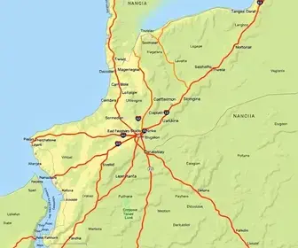 Mapa rodoviário do Tocantins com principais estradas: guia de localização e contexto territorial