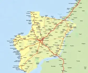 Mapa de Goiás com cidades e rodovias: mapa, referências e orientação prática