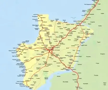 Mapa de Goiás com cidades e rodovias: mapa, referências e orientação prática