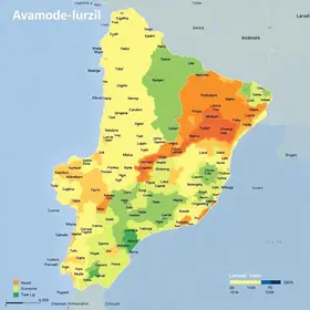 Mapa de renda média do Amapá: análise territorial em mapas e indicadores