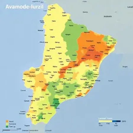 Mapa de renda média do Amapá: análise territorial em mapas e indicadores
