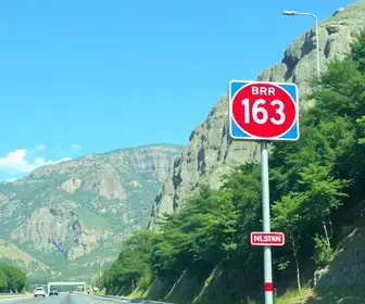 Postos na BR-163 no mapa para viagem: mapa, distância e pontos de atenção