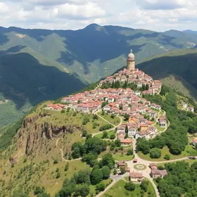 Como chegar em Ouro Preto pelo mapa com rotas: pontos de interesse e localização