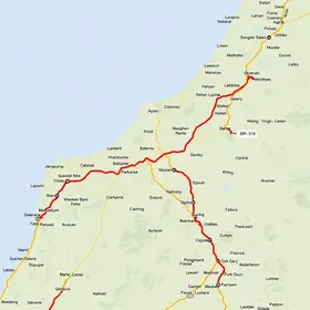 Postos na BR-316 no mapa para viagem: rotas, trechos e cidades no caminho