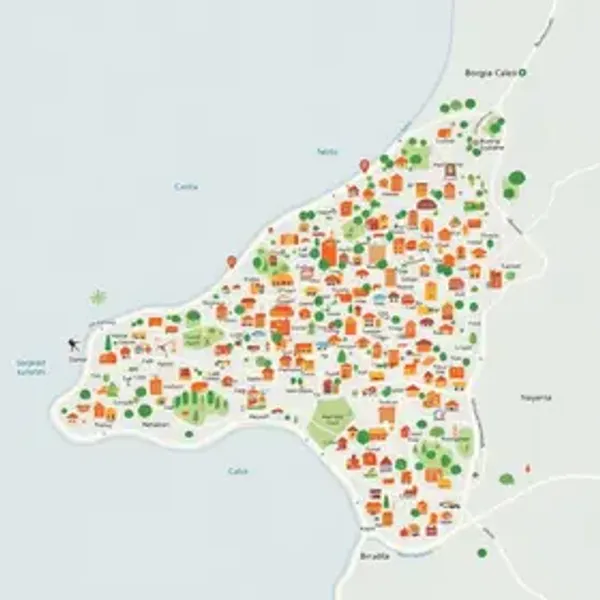 Bairros turísticos de Brasília no mapa: bairros, zonas e referências urbanas