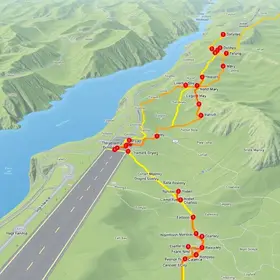 Trechos perigosos da BR-050 no mapa e pontos de atenção: rotas, trechos e cidades no caminho