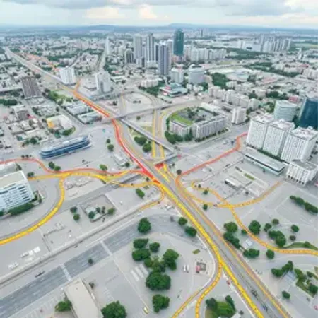 Mapa de terminais urbanos de Belo Horizonte: mobilidade com referências úteis