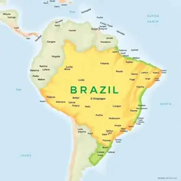 Mapa mudo do Brasil para aula de geografia: guia escolar com explicação simples