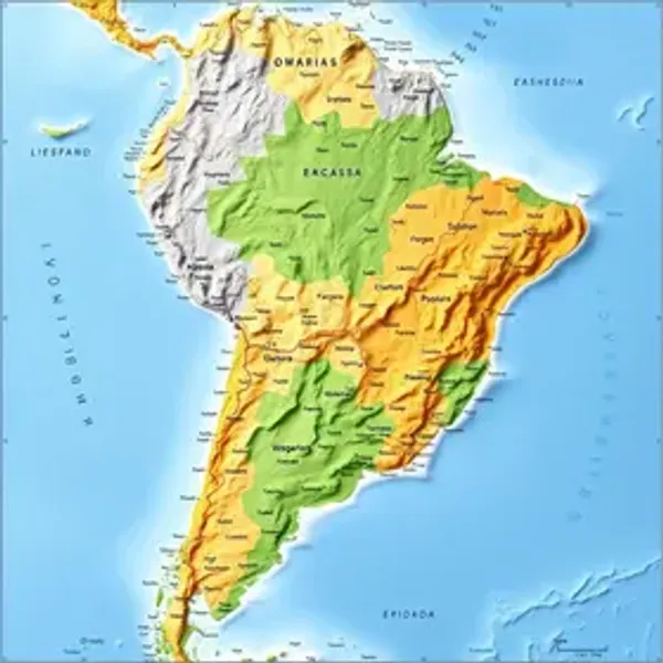 Diferença entre mapa político e mapa físico do Brasil: guia para entender a divisão territorial