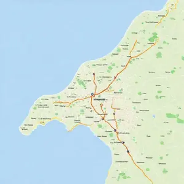 Mapa de João Pessoa PB com bairros e acessos: entenda localização, rotas e regiões