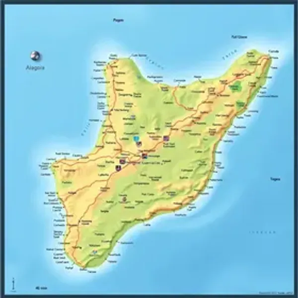 Mapa de Alagoas para imprimir em PDF: guia de localização e contexto territorial