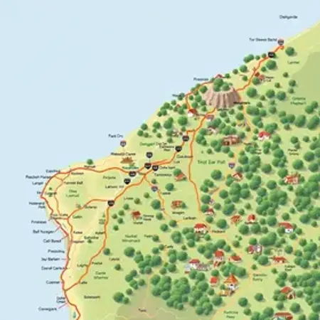 Como chegar em Olinda pelo mapa com rotas: atrações, acessos e roteiro no mapa