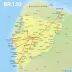 Mapa da BR-101 com cidades e trechos: rotas, trechos e cidades no caminho